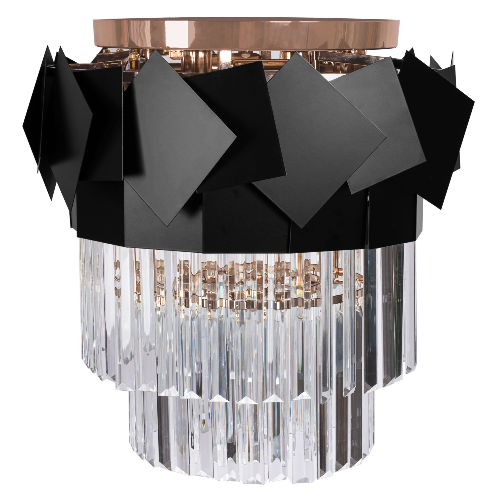 TOOLIGHT hängande taklampa APP1309-C Guld 40x40x45cm