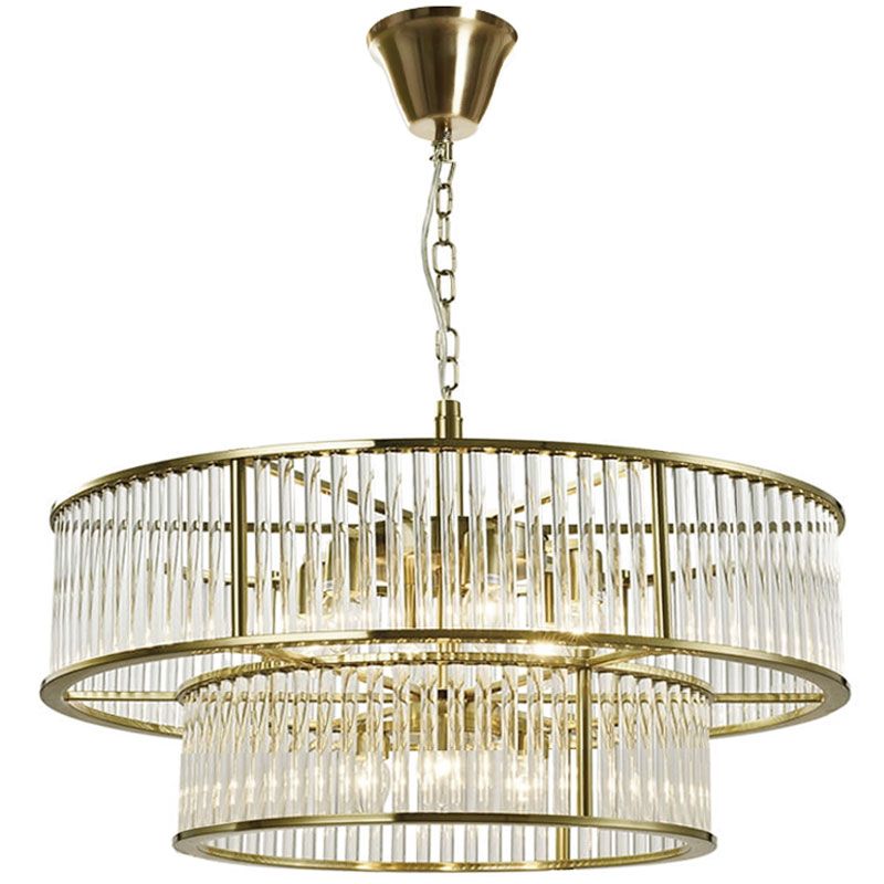 TOOLIGHT hängande taklampa APP1562-8CP-2 Guld 60x60x30cm