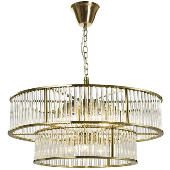 TOOLIGHT hängande taklampa APP1562-8CP-2 Guld 60x60x30cm