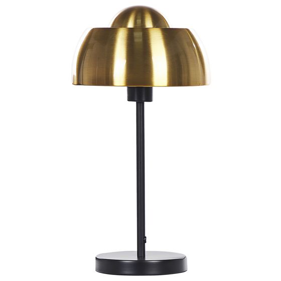 Bordslampa SENETTE Metall Svart/ Guld