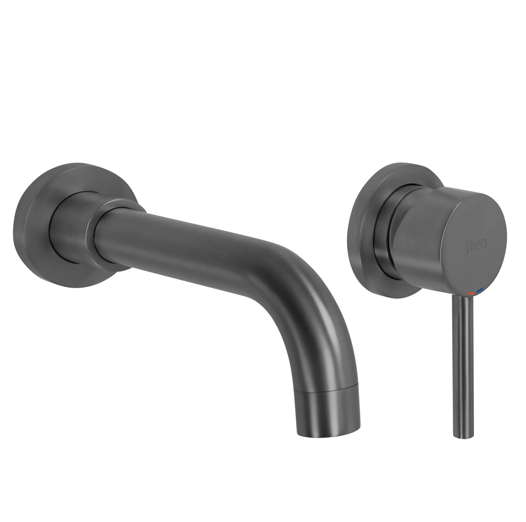REA Inbyggd Tvättställsblandare lungo long Titan, 20x18,5x10,5cm