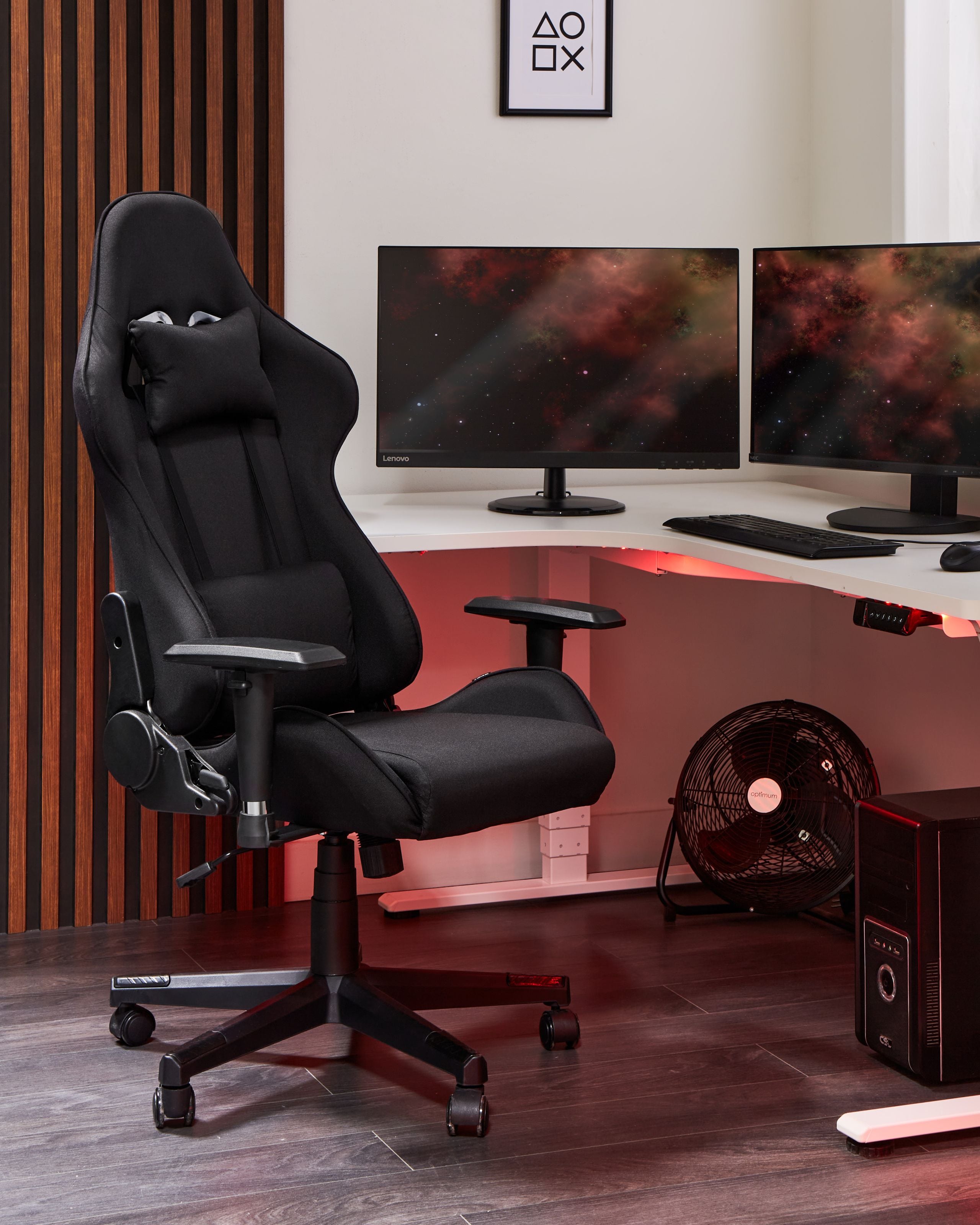 Gamingstol WARRIOR Svart