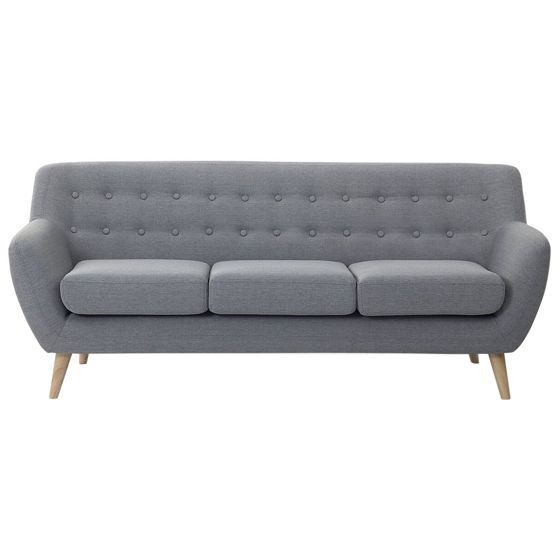 Soffa 3-sits MOTALA Ljusgrå
