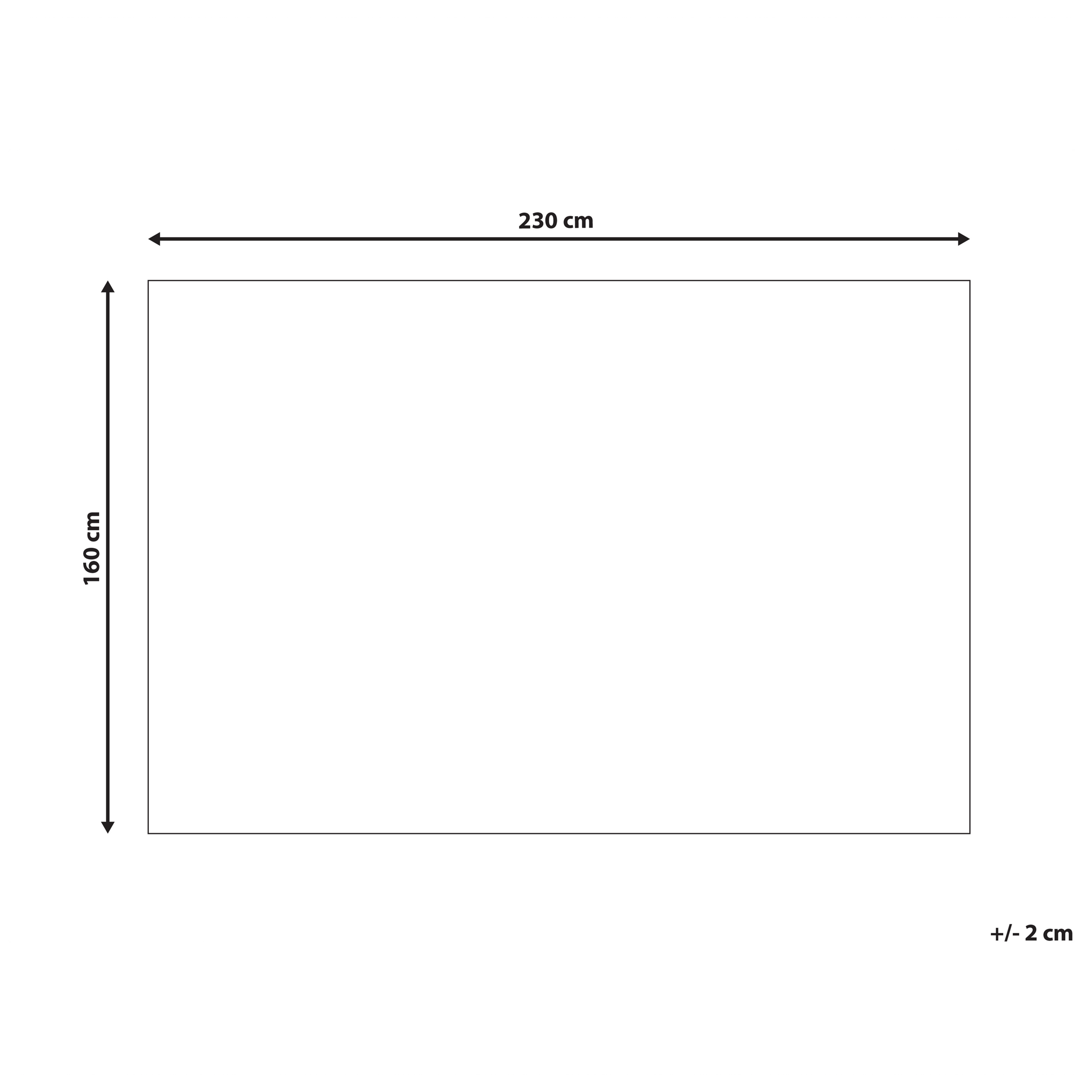 Matta GESI II Beige 160 x 230 cm Viskos