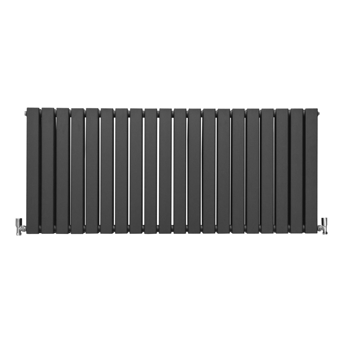 Designradiatorer för platta element antracitgrå 600 mm x 1400 mm