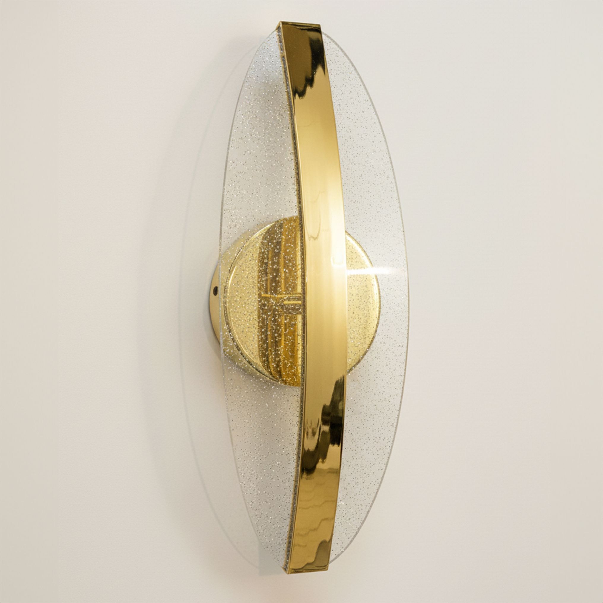 Toolight Vägglampa G130-W LED Guld 11x11x30cm