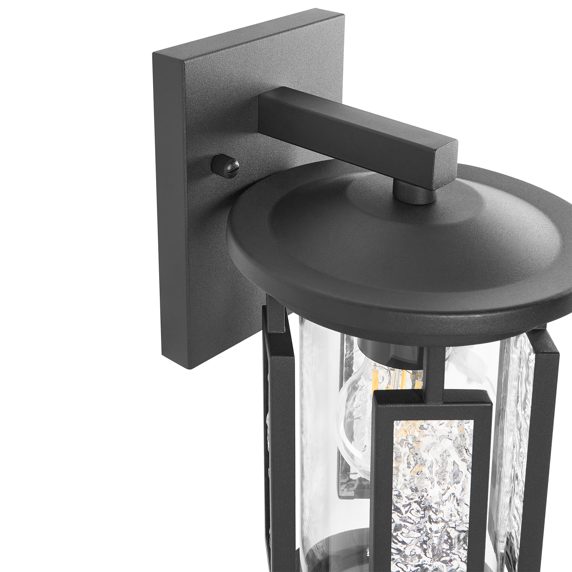 Vägglampa för utomhusbruk VEDEA Svart
