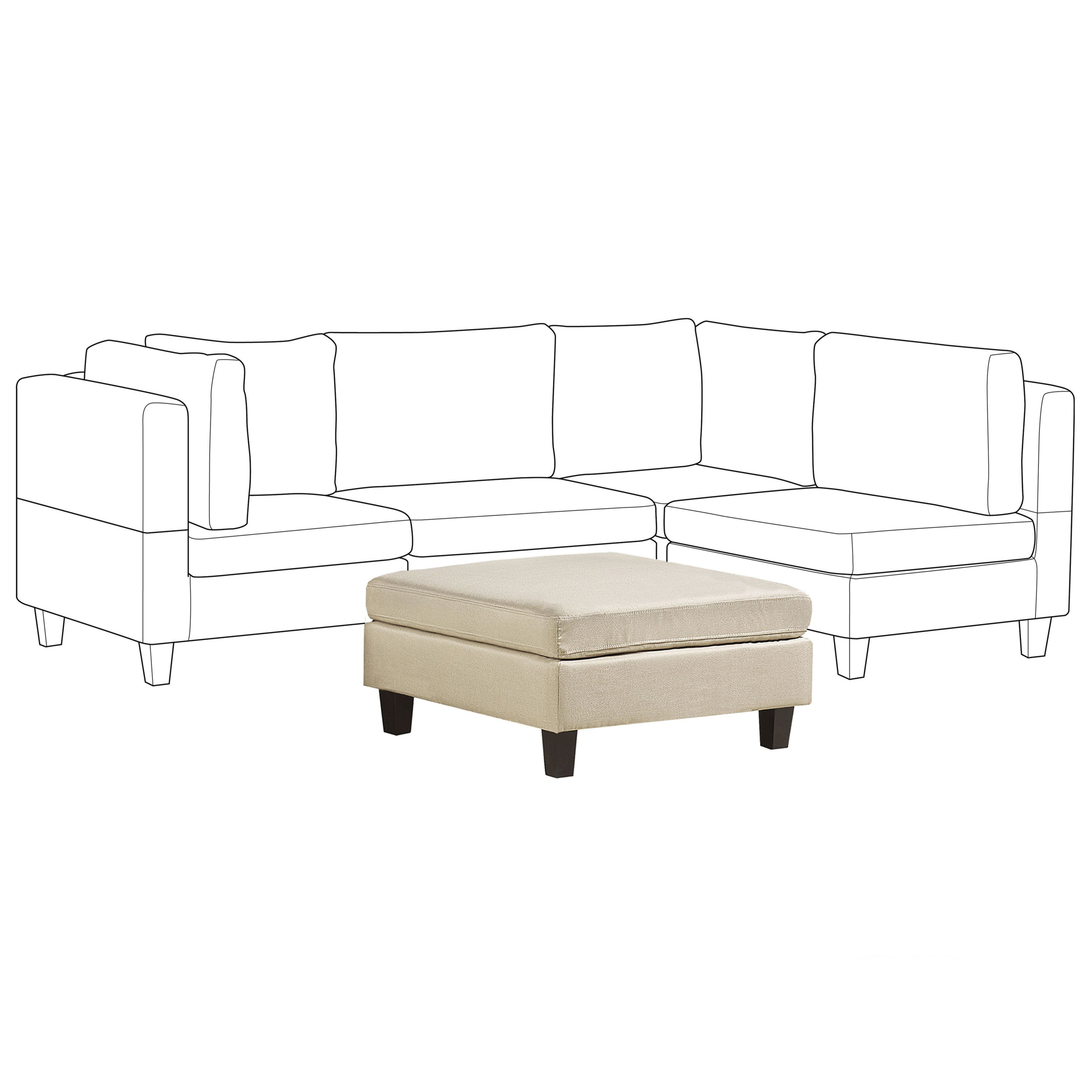 Fotpall FEVIK Beige