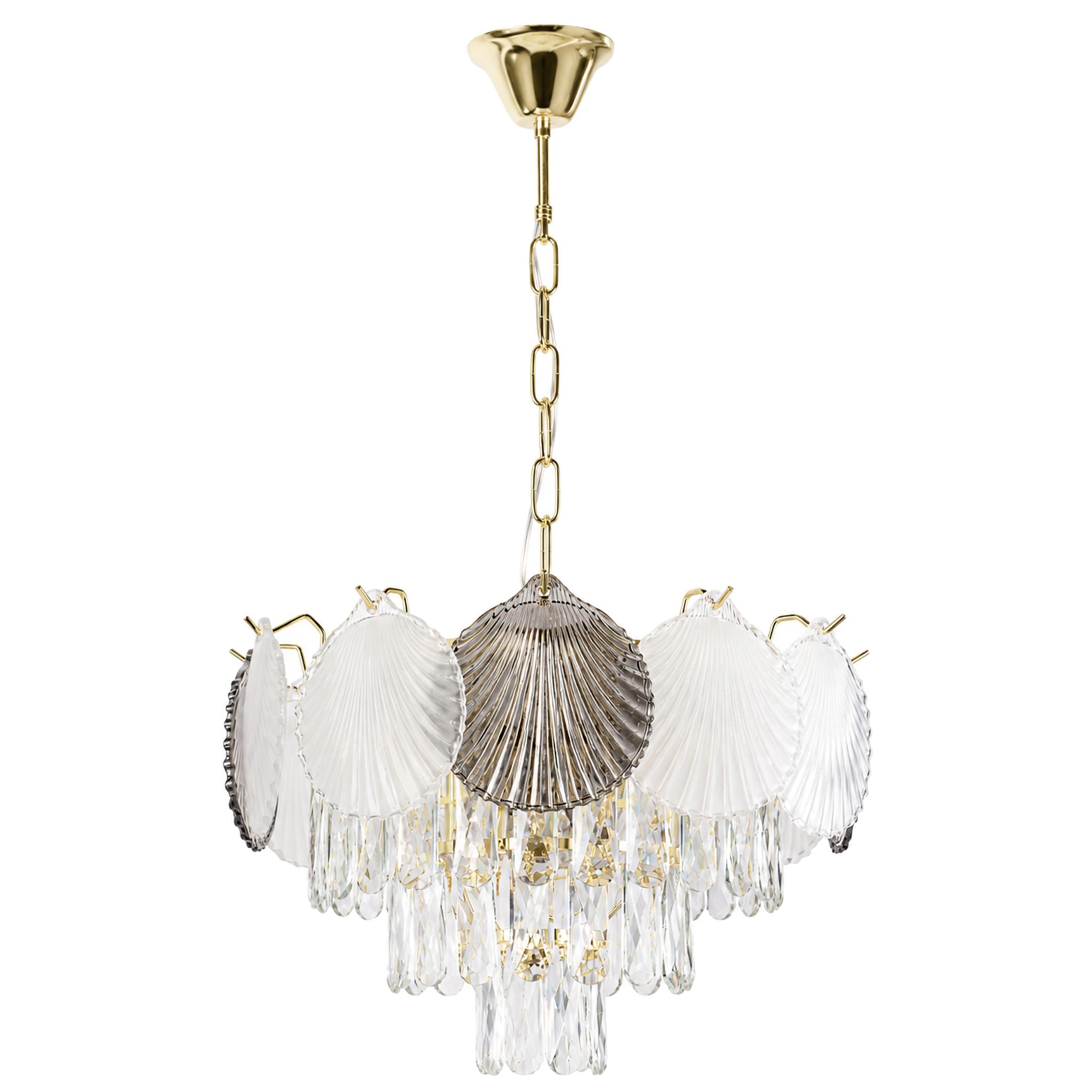 TOOLIGHT hängande taklampa SWE083-CP 40cm Guld 42x42x77cm