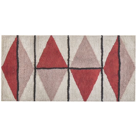 Matta PURNIA Flerfärgad 80 x 150 cm Bomull