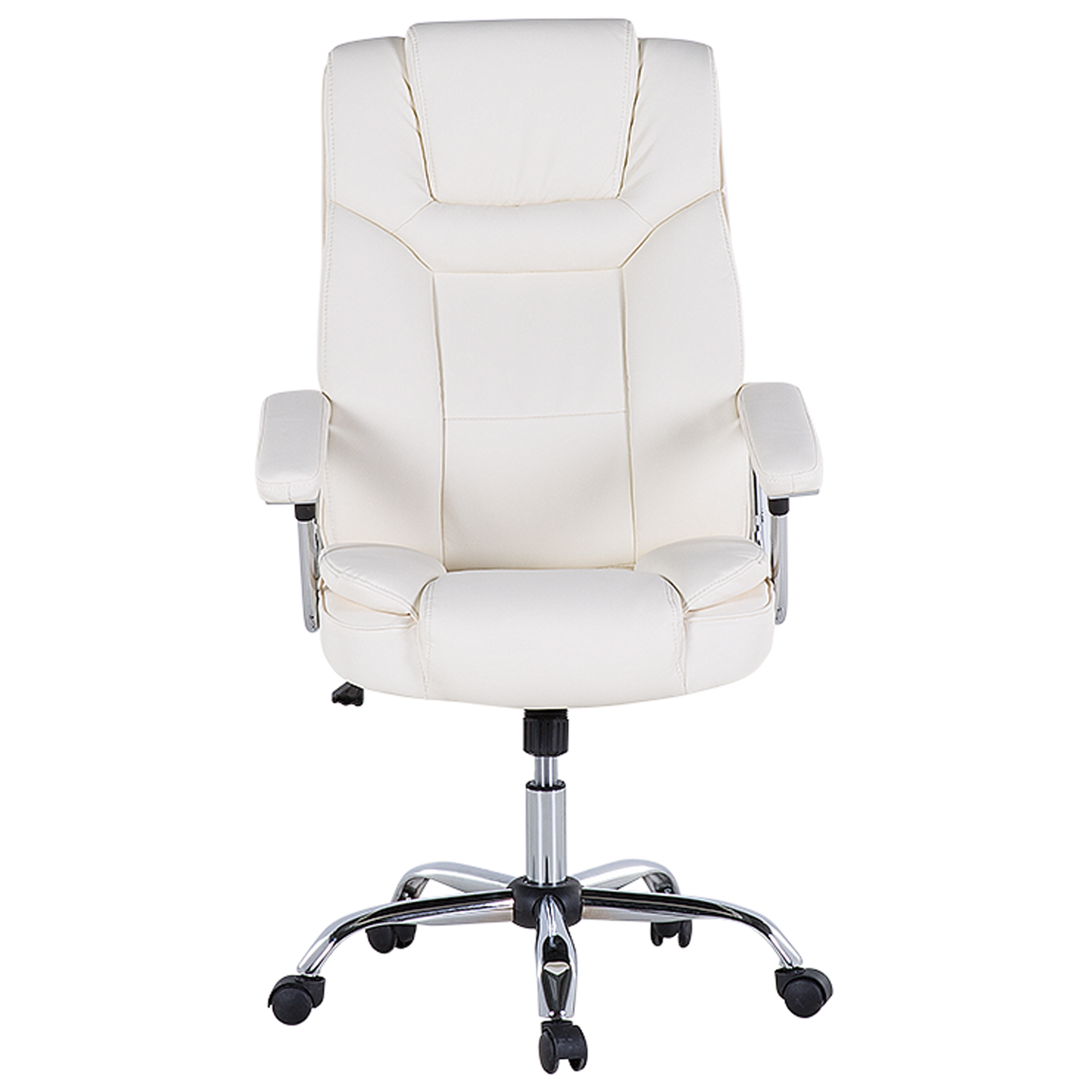 Kontorsfåtölj ADVANCE Konstläder Ljusbeige
