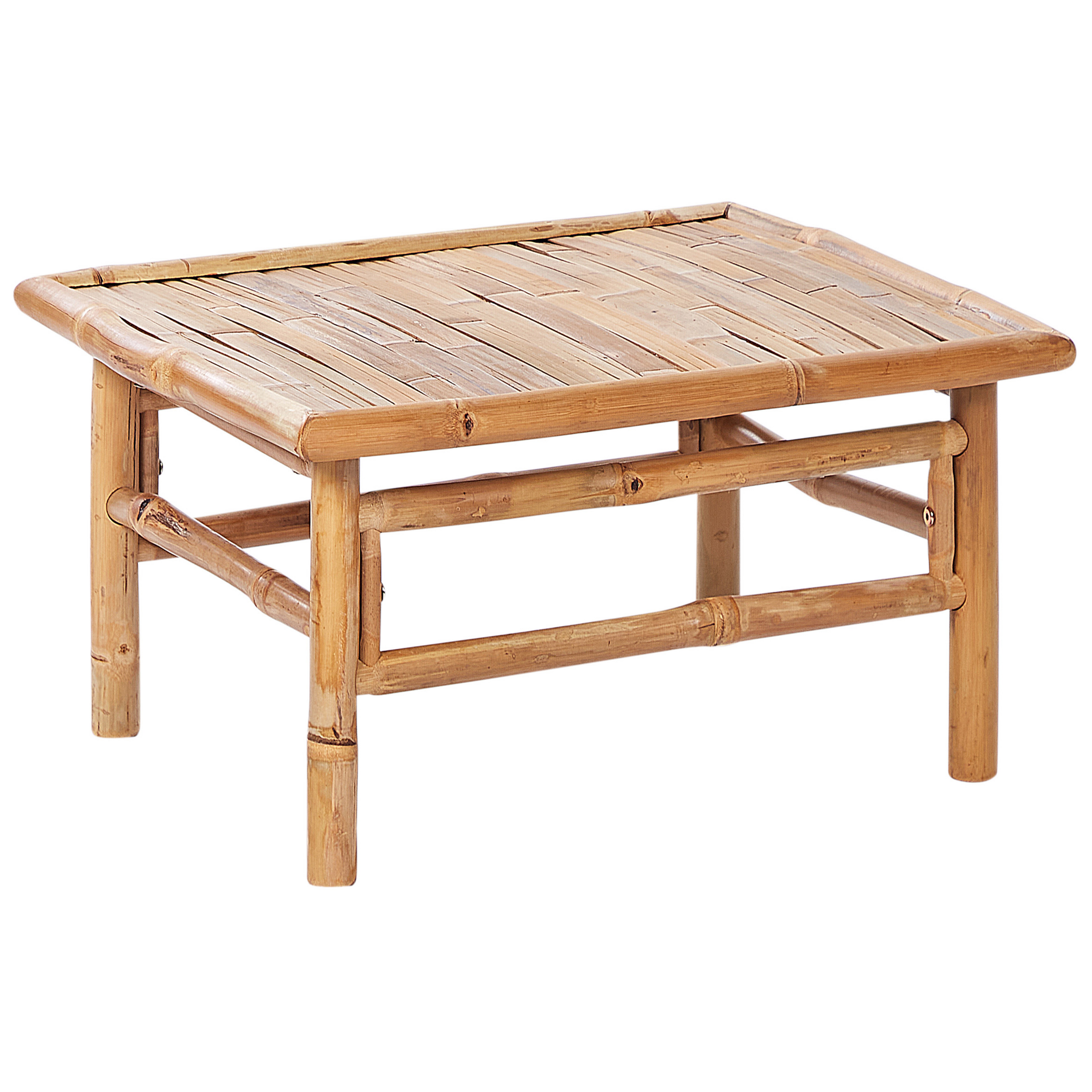 Trädgårdssoffbord CERRETO 55 cm 64 cm Bambu Brun