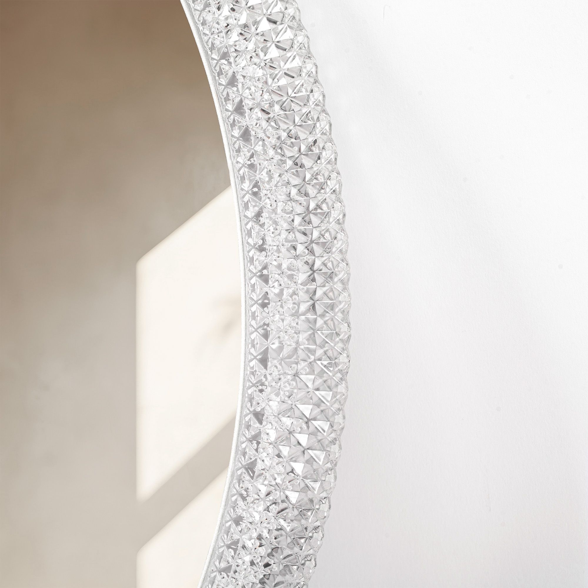 REA spegel LED YH-3563 60CM Transparent 60,5x60,5x3cm