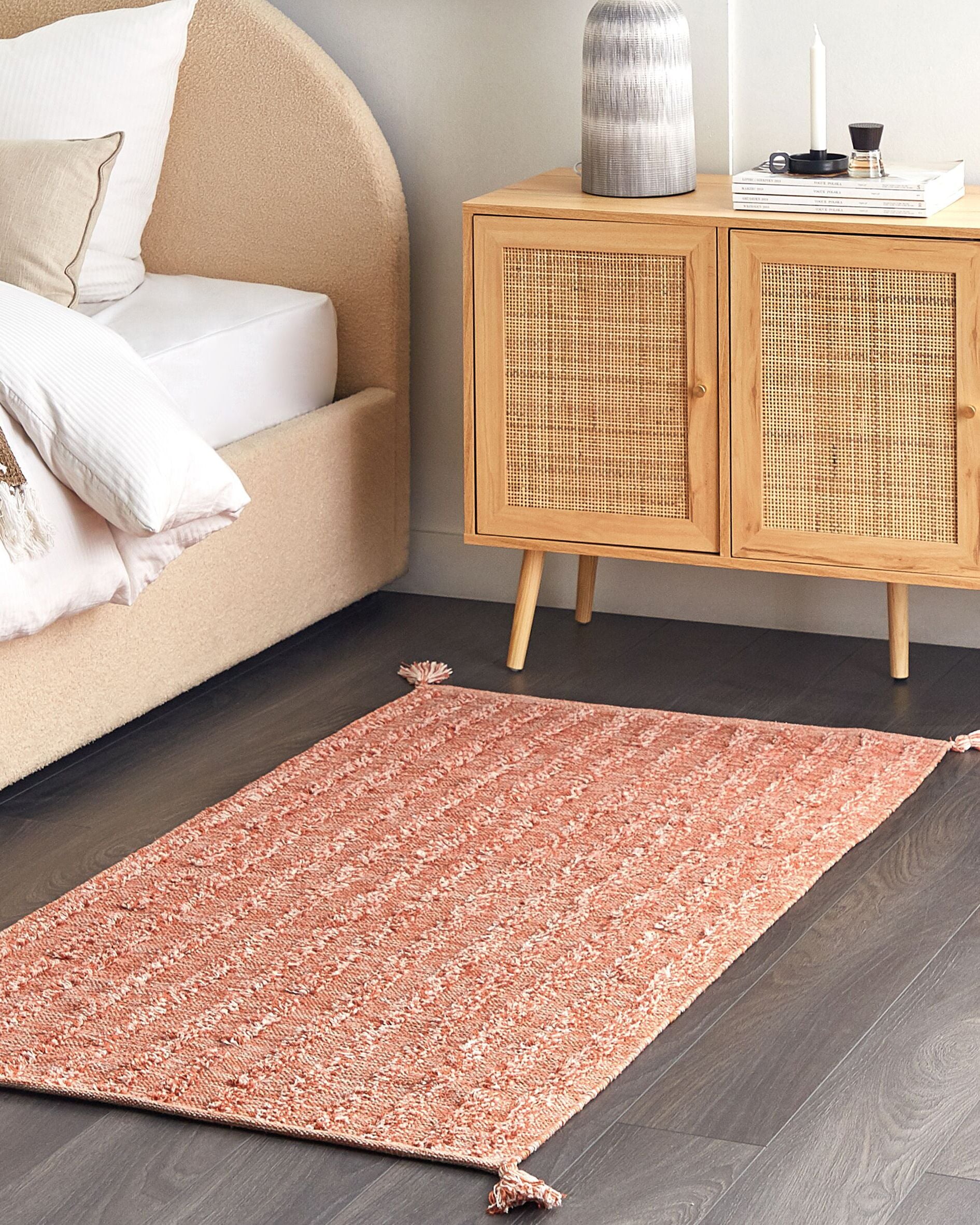 Matta MUGLA Orange 80 x 150 cm Bomull