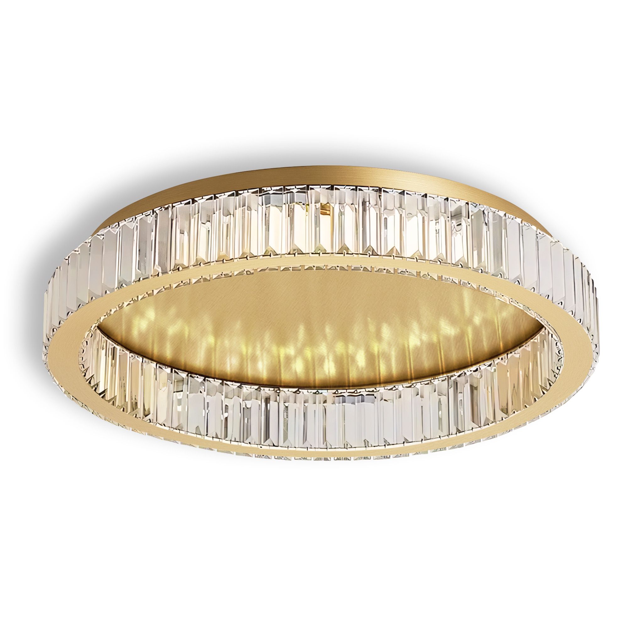 TOOLIGHT taklampa APP1724-C 60cm Borstat guld 59x59x11cm