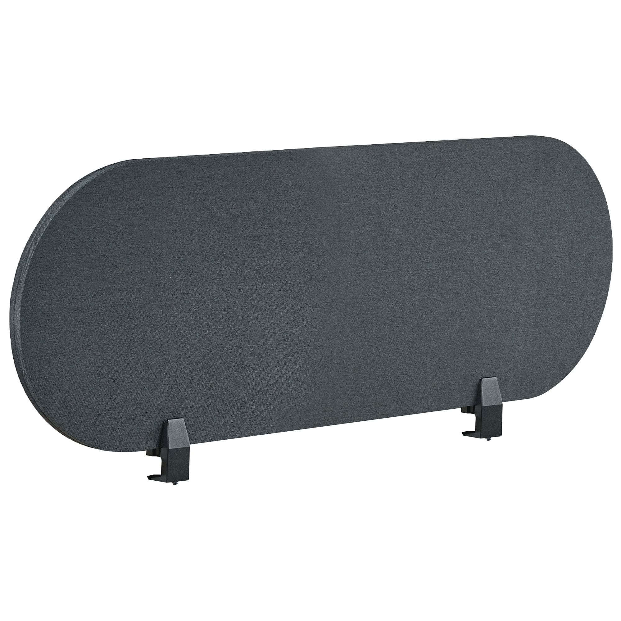 Skiljevägg för skrivbord SPARKY 120 x 40 cm Mörkgrå