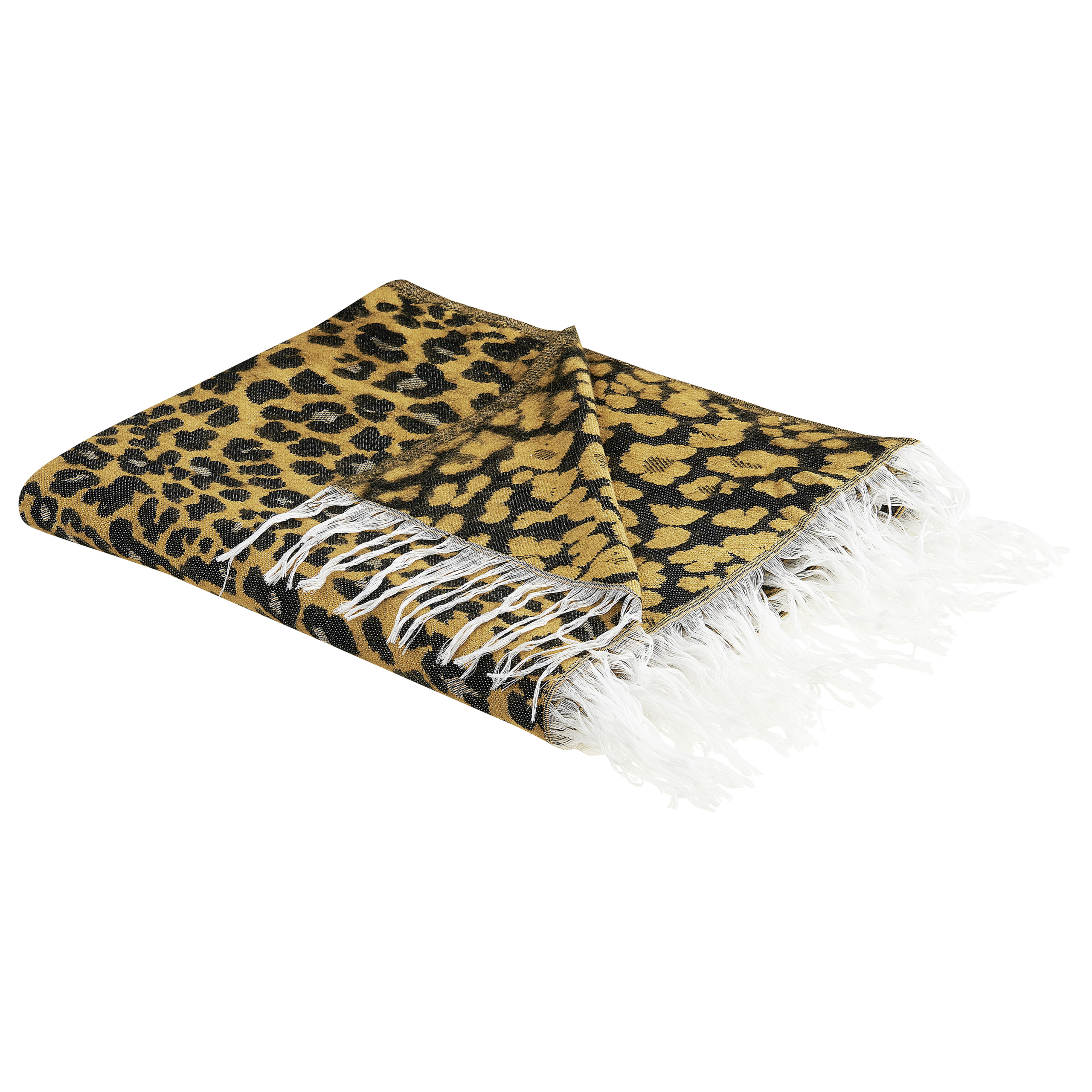 Pläd JAMUNE 130 x 170 cm Brun