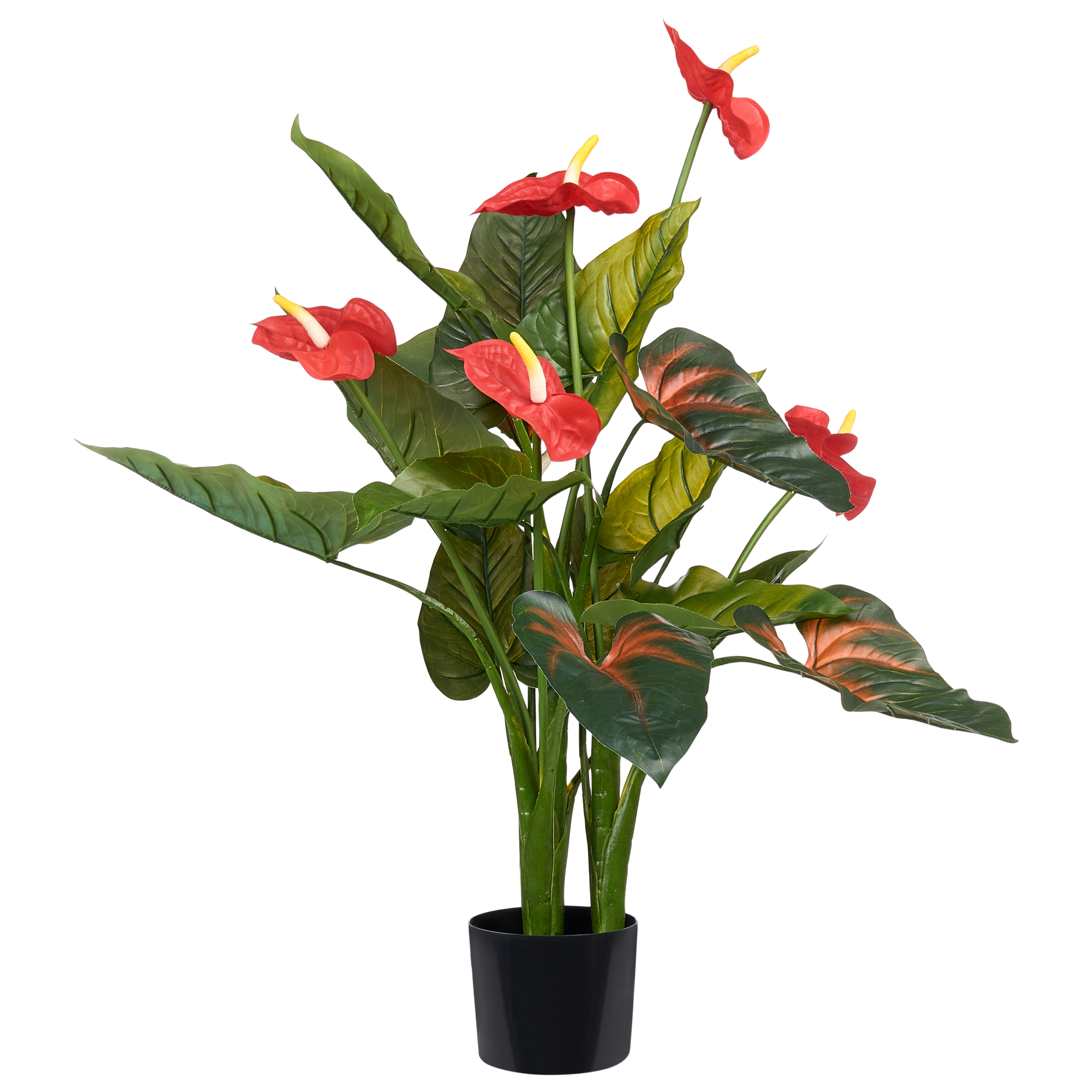 Konstgjord växt ANTHURIUM 95 cm Grön