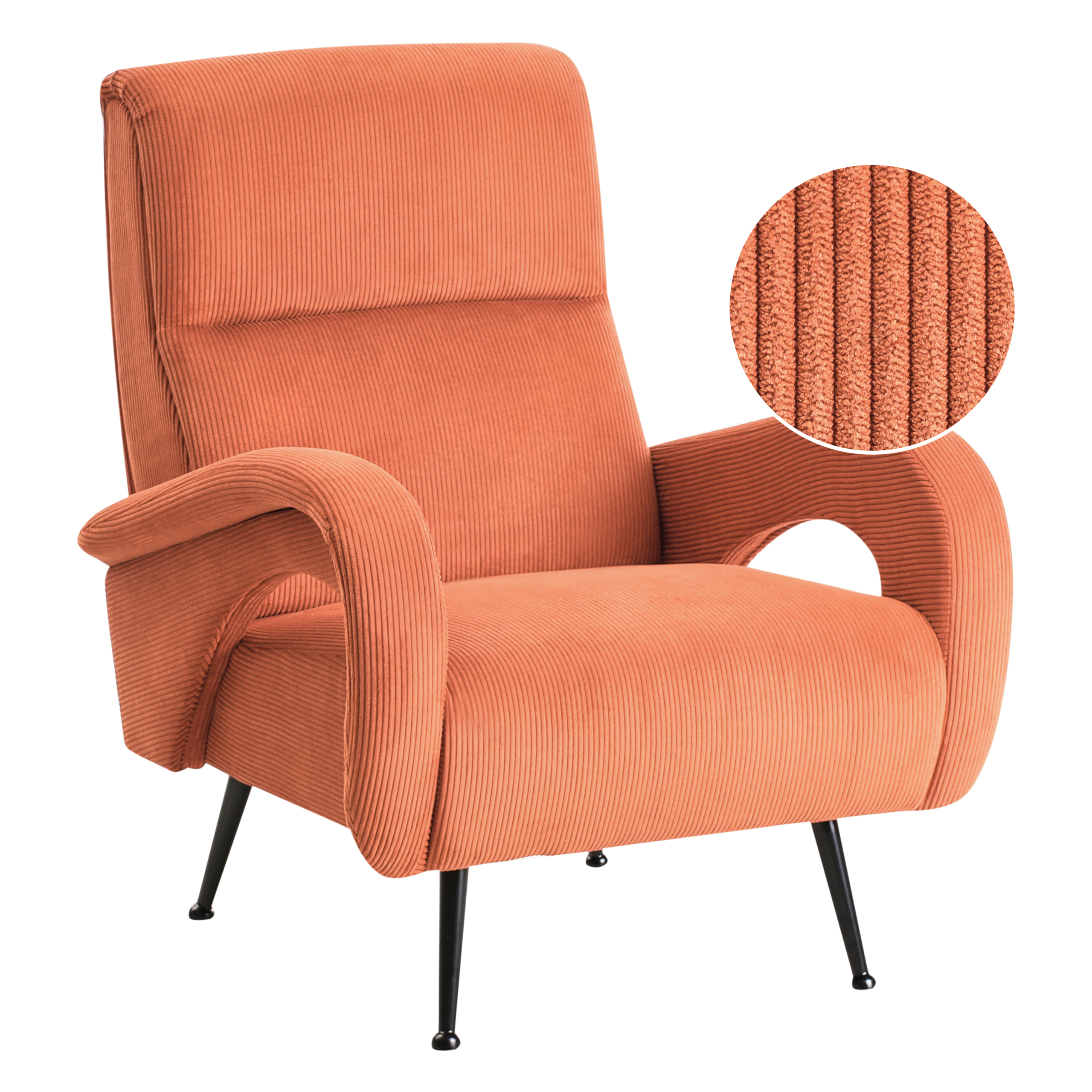Fåtölj SVALOV Manchester Orange