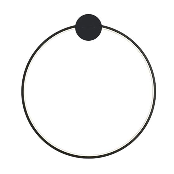 TOOLIGHT vägglampa LED APP1389-CW 50CM Svart 50x7,5x53cm