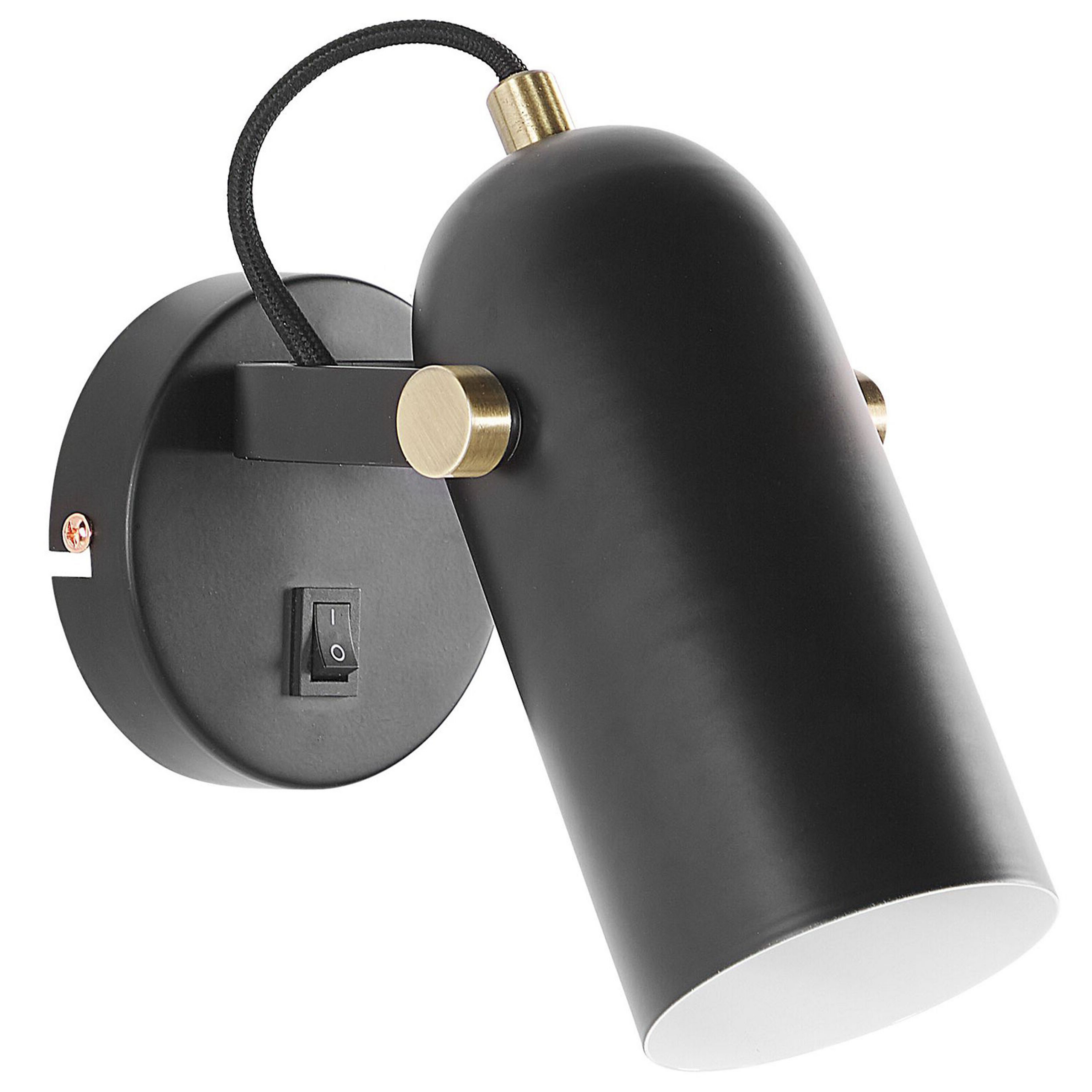 Spotlightlampa TYRIA Justerbar Metall Svart