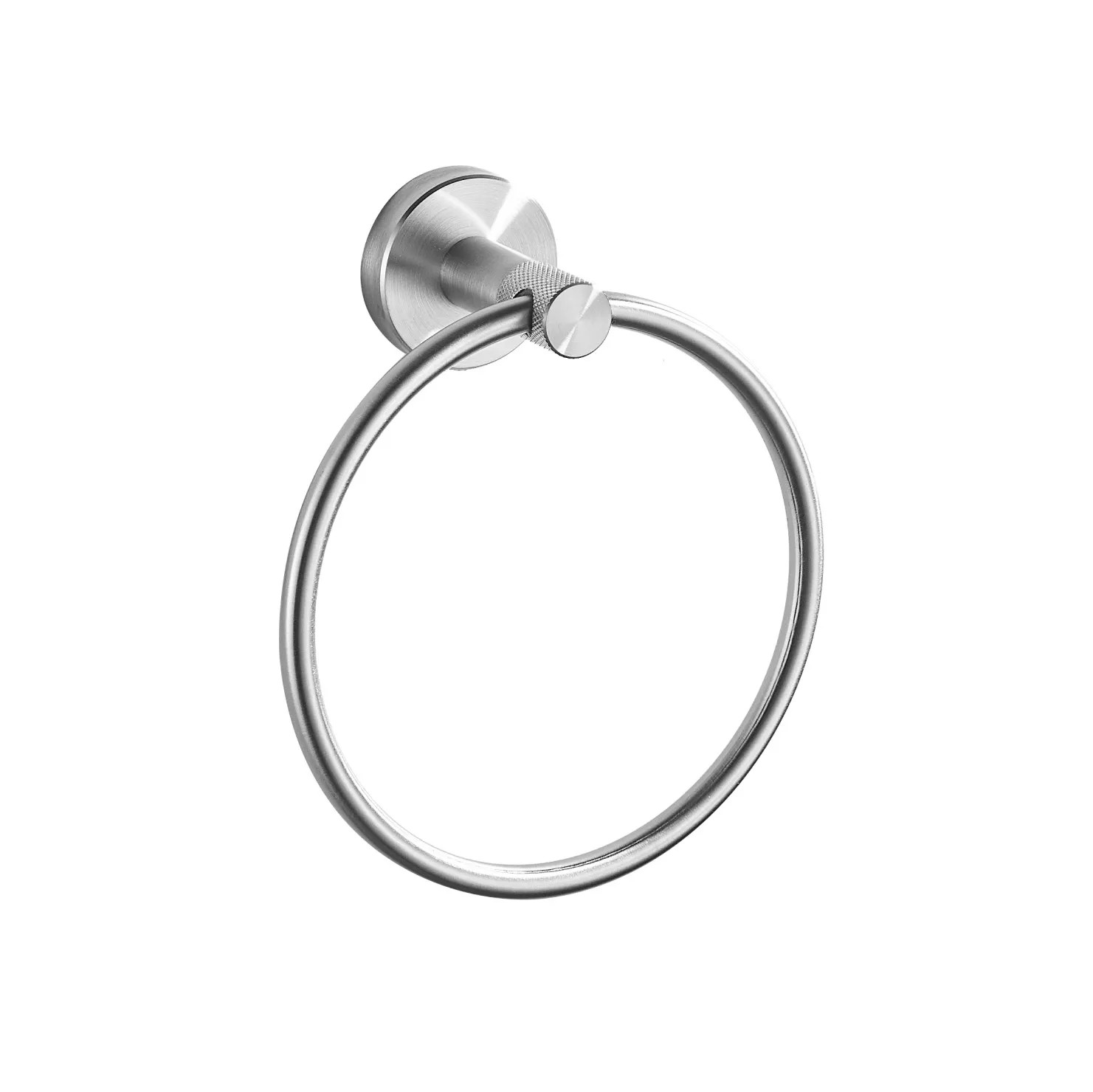 REA Badrumskrok RING 6610 Modern Borstat Stål, 6,5x15,5x18cm