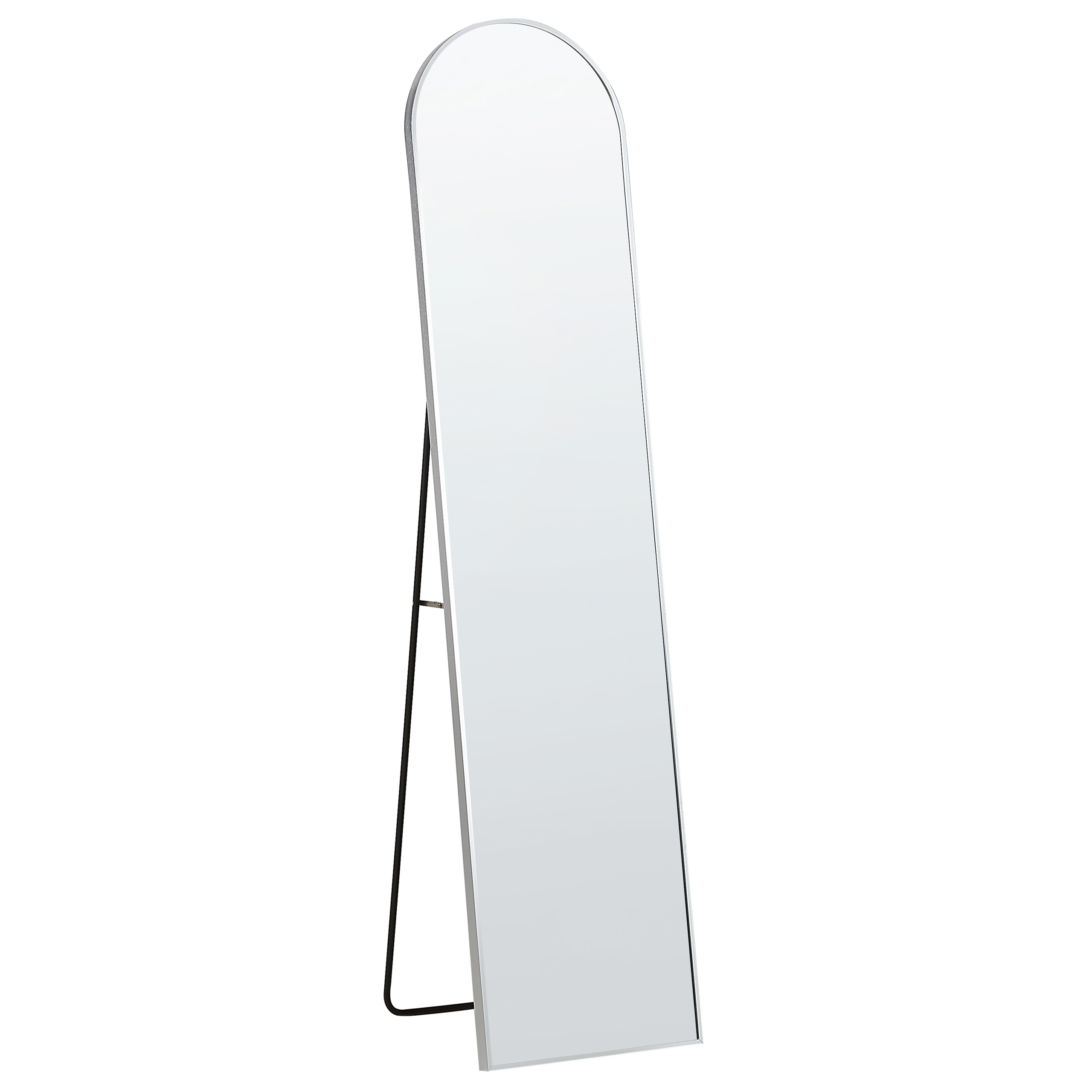 Golvspegel BAGNOLET 150 cm Metall Silver
