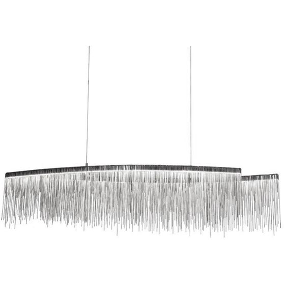 TOOLIGHT hängande taklampa APP891-CP CHAIN 100CM LED Grå 100x100x102,5cm