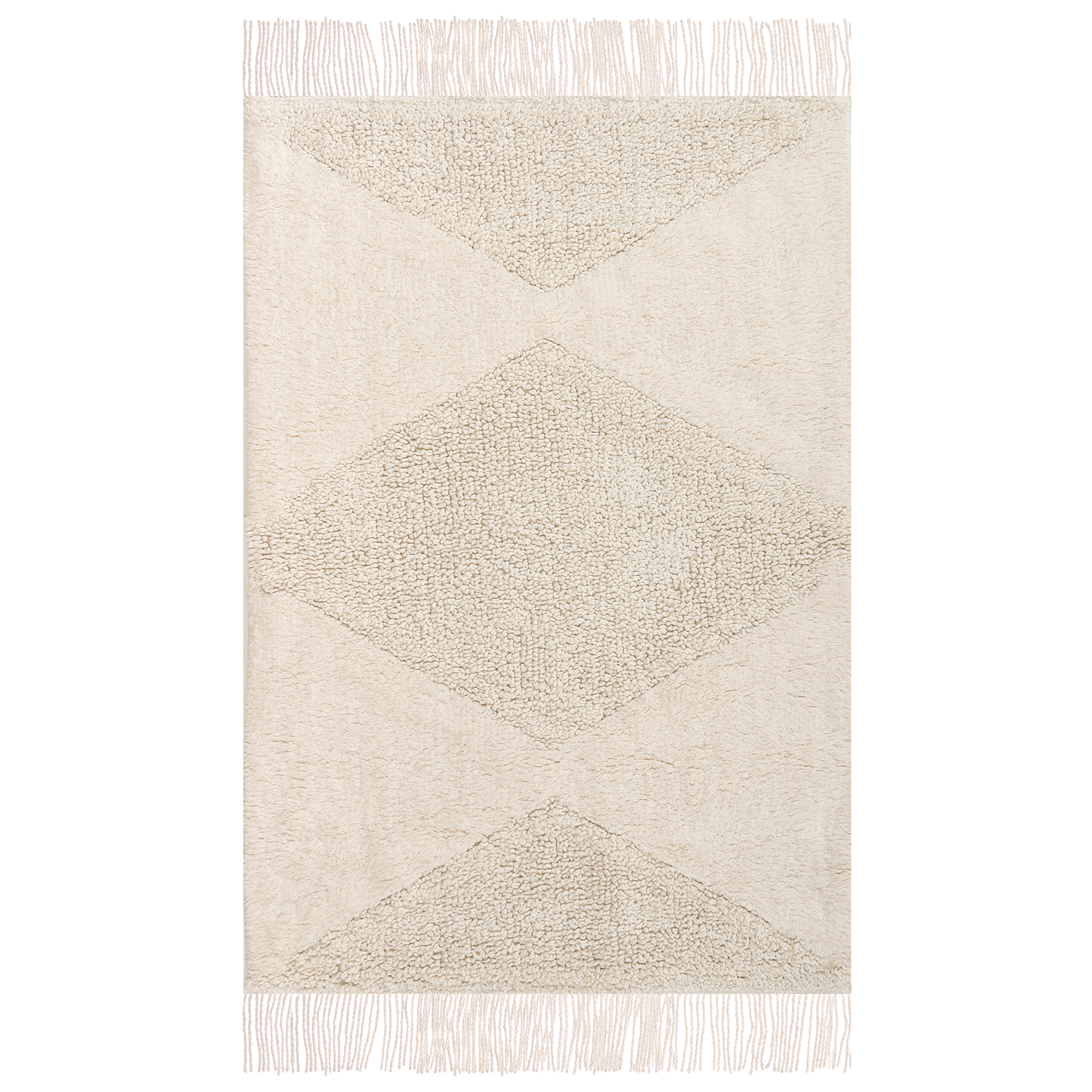 Barnmatta KHONOMA Ljusbeige 60 x 90 cm Bomull