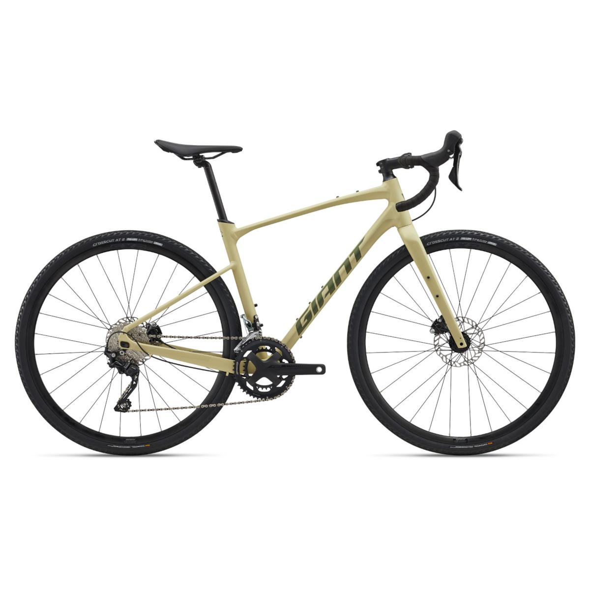 Giant Revolt 1 gravelcykel, Pale Olive storlek M/L