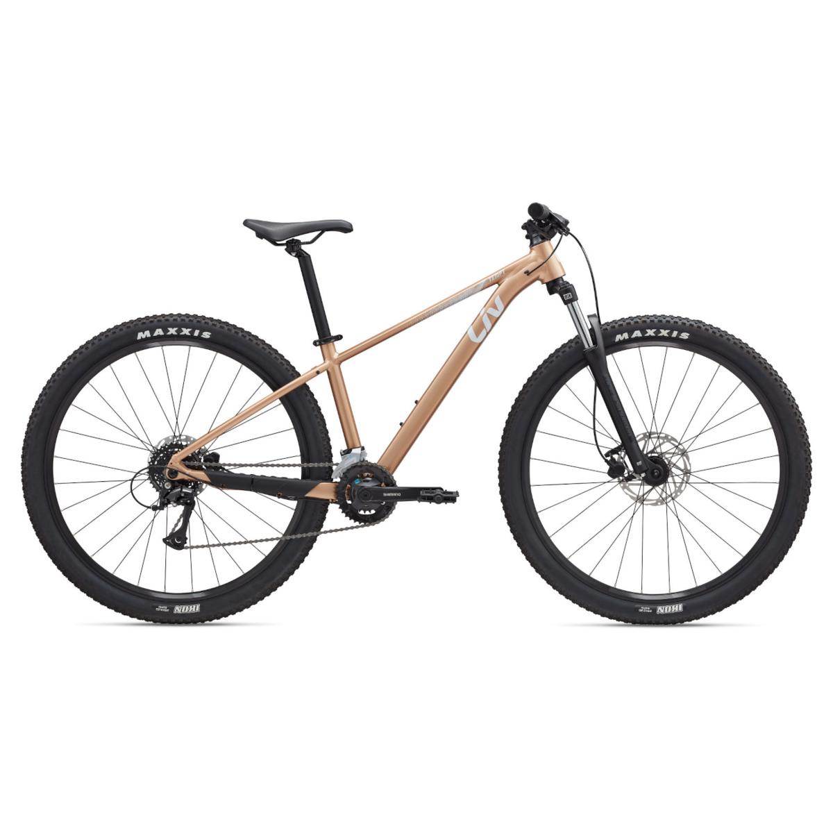 Liv Tempt 3 ungdomscykel, 27,5" XS, Golden Wheat