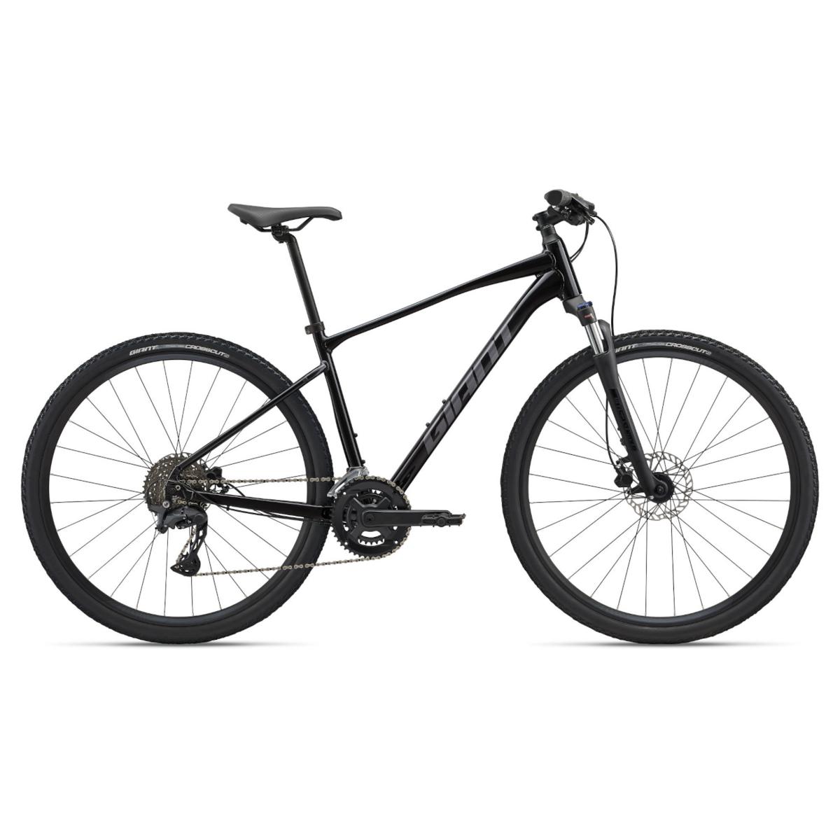 Giant Roam 2 -hybridcykel, svart, storlek M