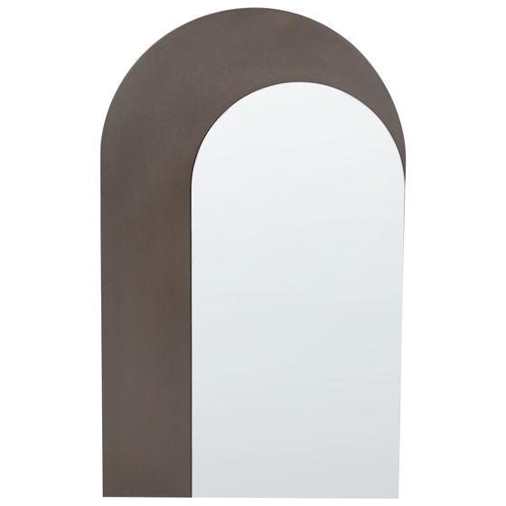 Väggspegel PIGNY 58 cm 99 cm Brun