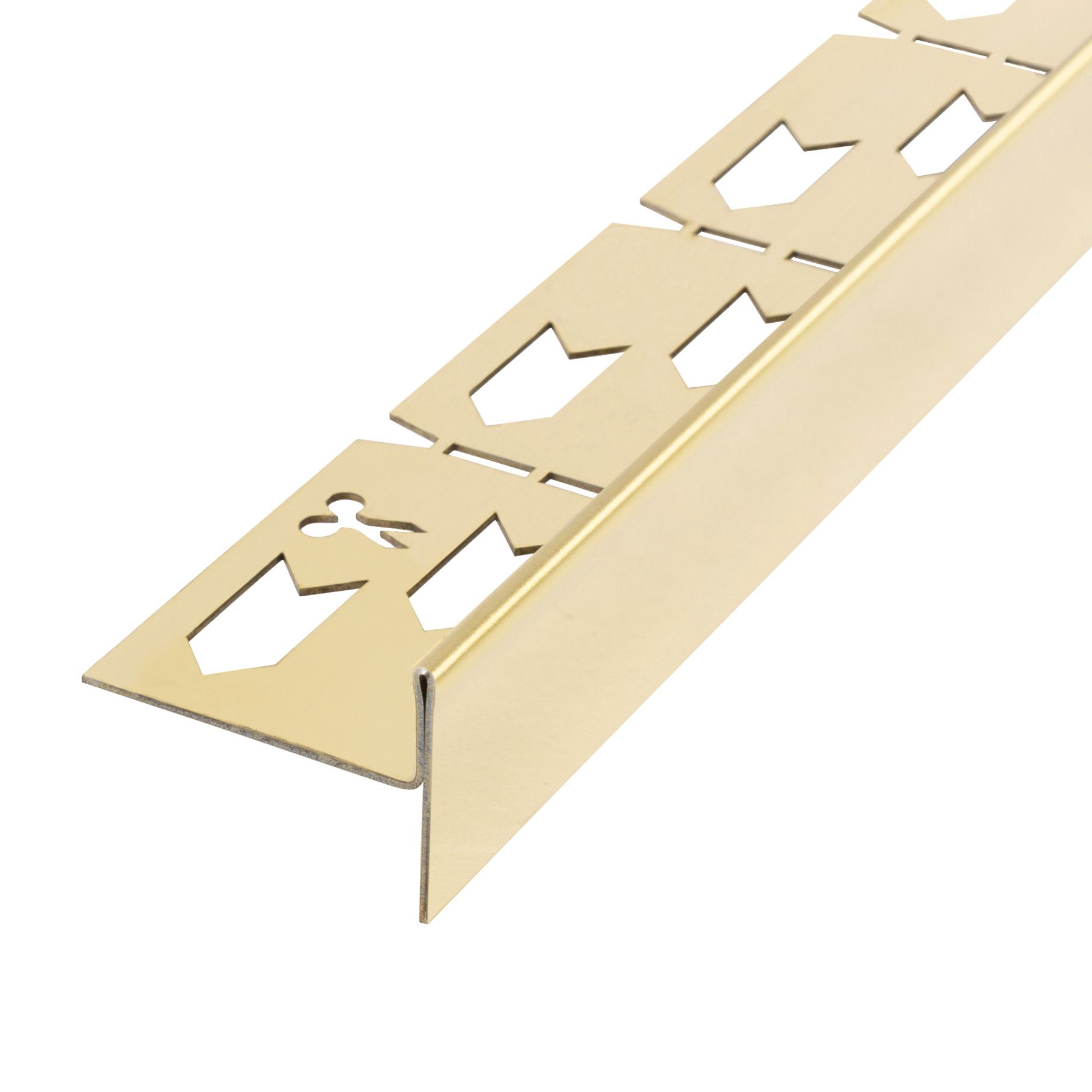 REA Fallprofil För Duschkar 100CM Vänster Guld, 100x3,7x2,2cm