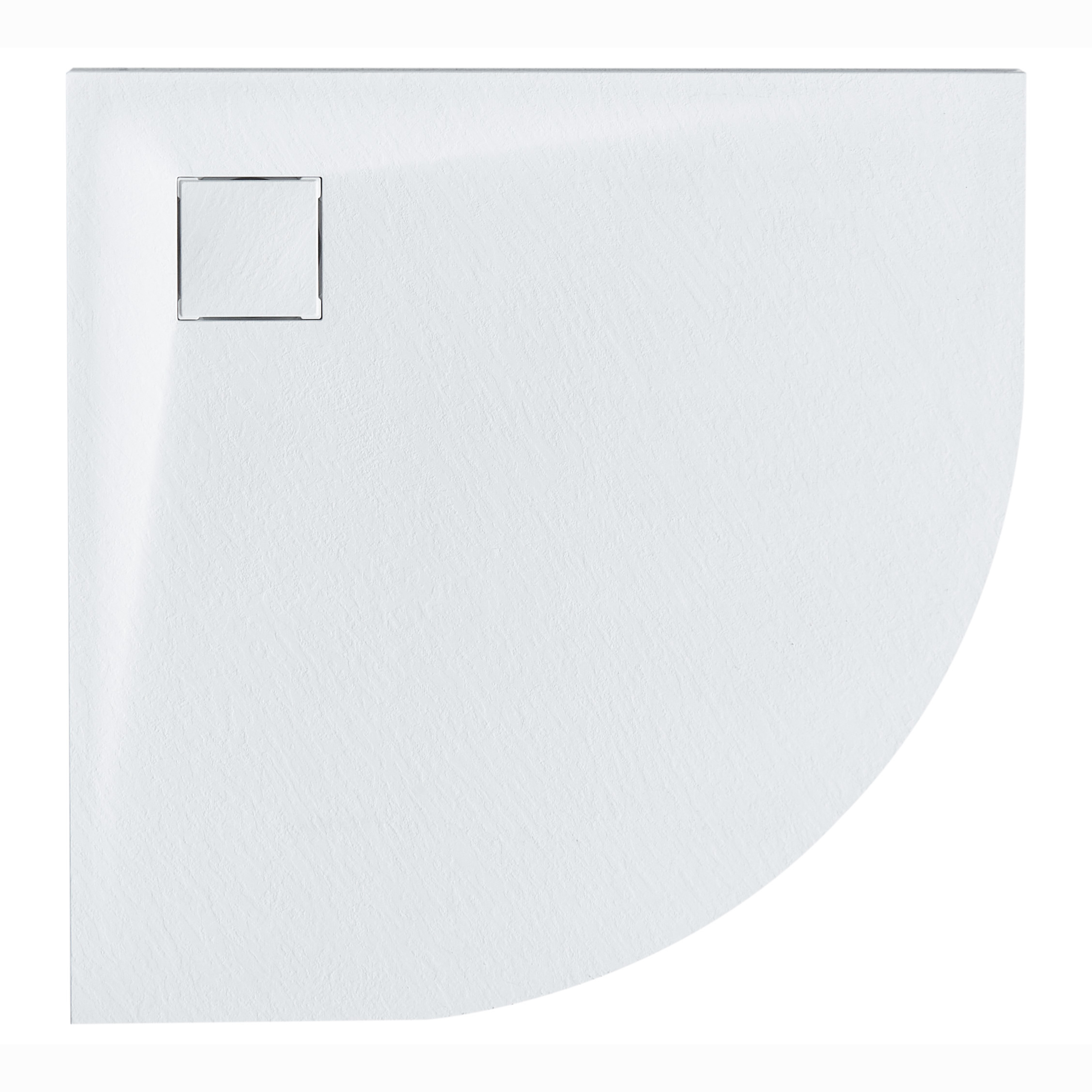 Duschkar PARON 80 x 80 x 3 cm Vit