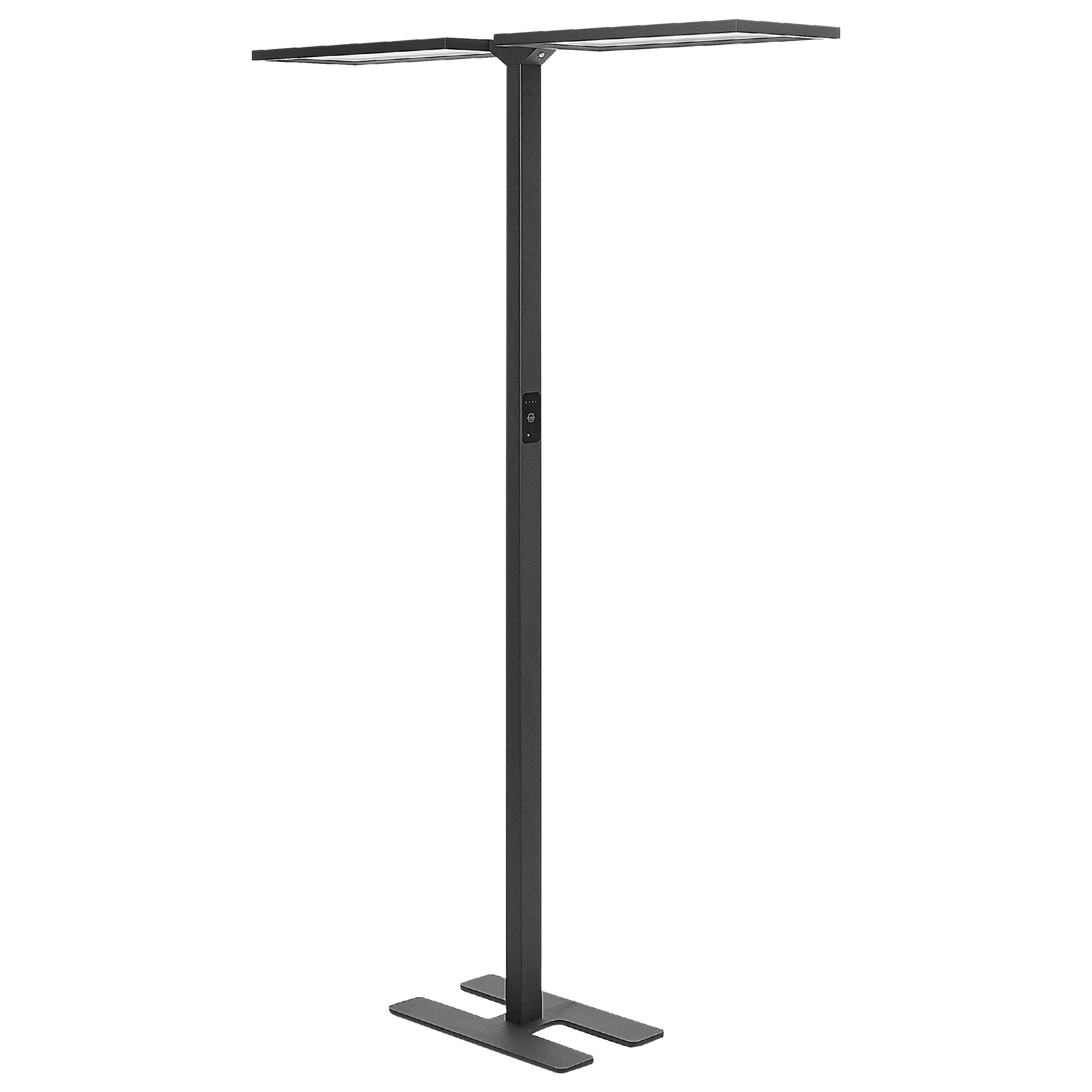 LED-golvlampa SCULPTOR med rörelsesensor Metall Svart