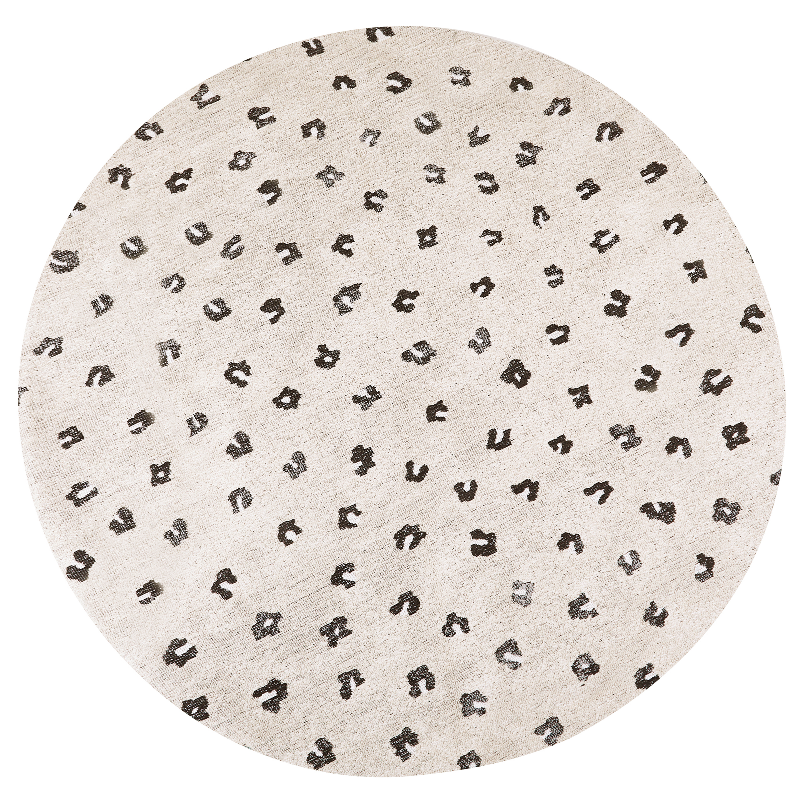 Matta AFIS Beige ø 140 cm Bomull