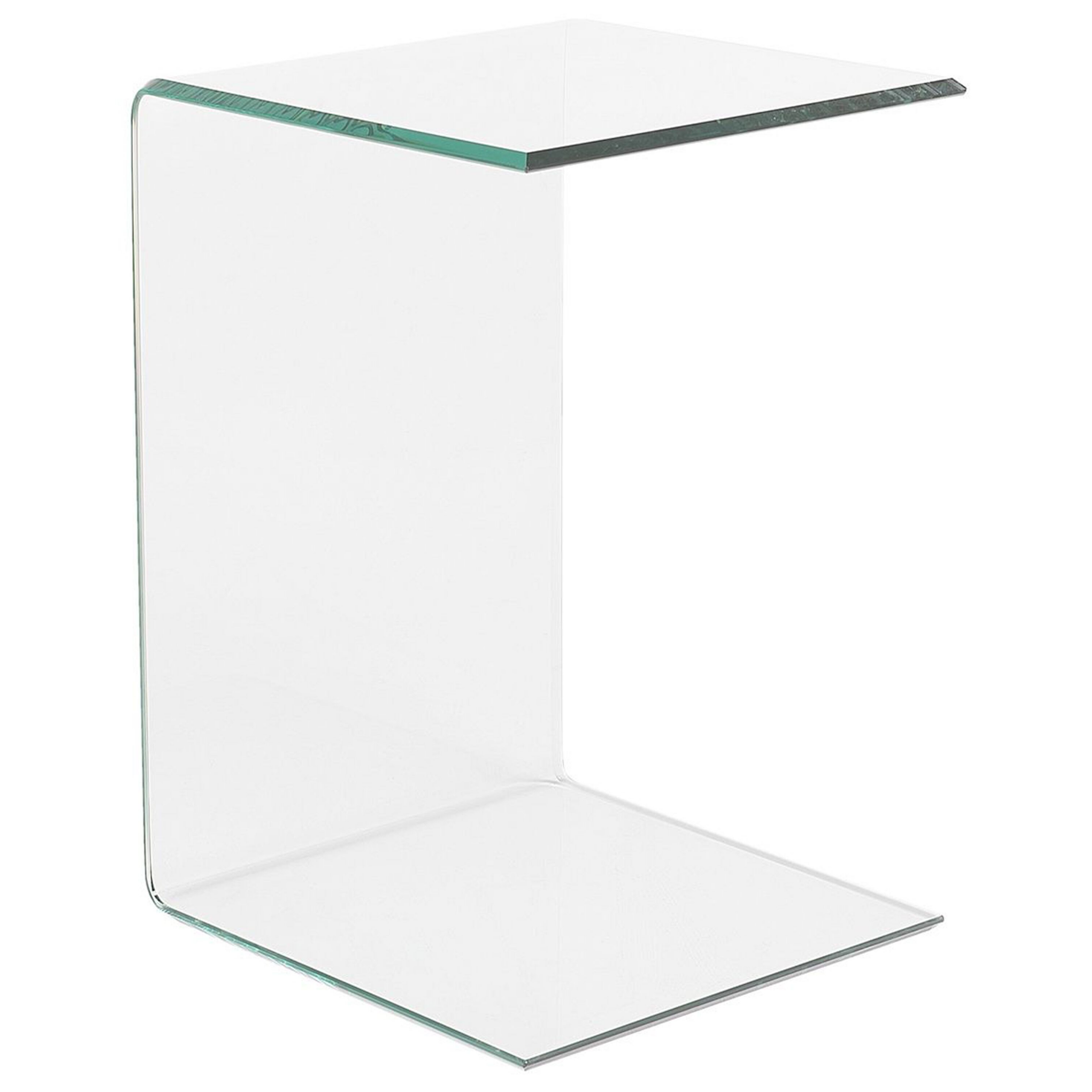 Sidobord LOURDES Härdat glas Transparent