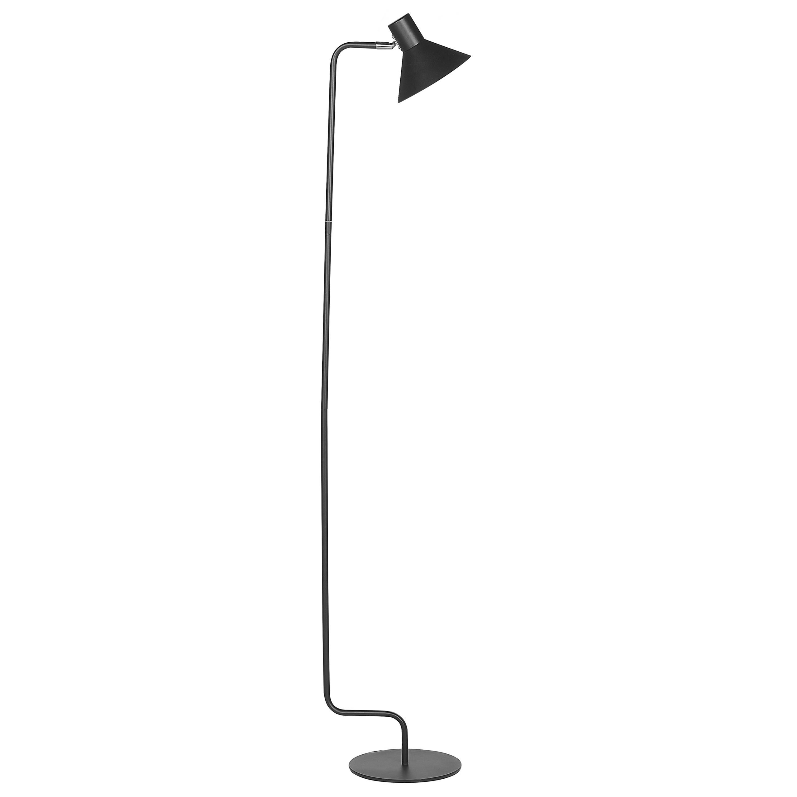 Golvlampa RIMAVA Justerbar Metall Svart