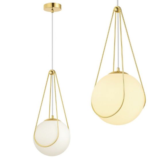 TOOLIGHT hängande taklampa APP1793-1CP Vit 20x20x90cm