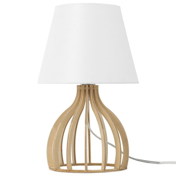 Bordslampa AGUEDA Brun/ Vit