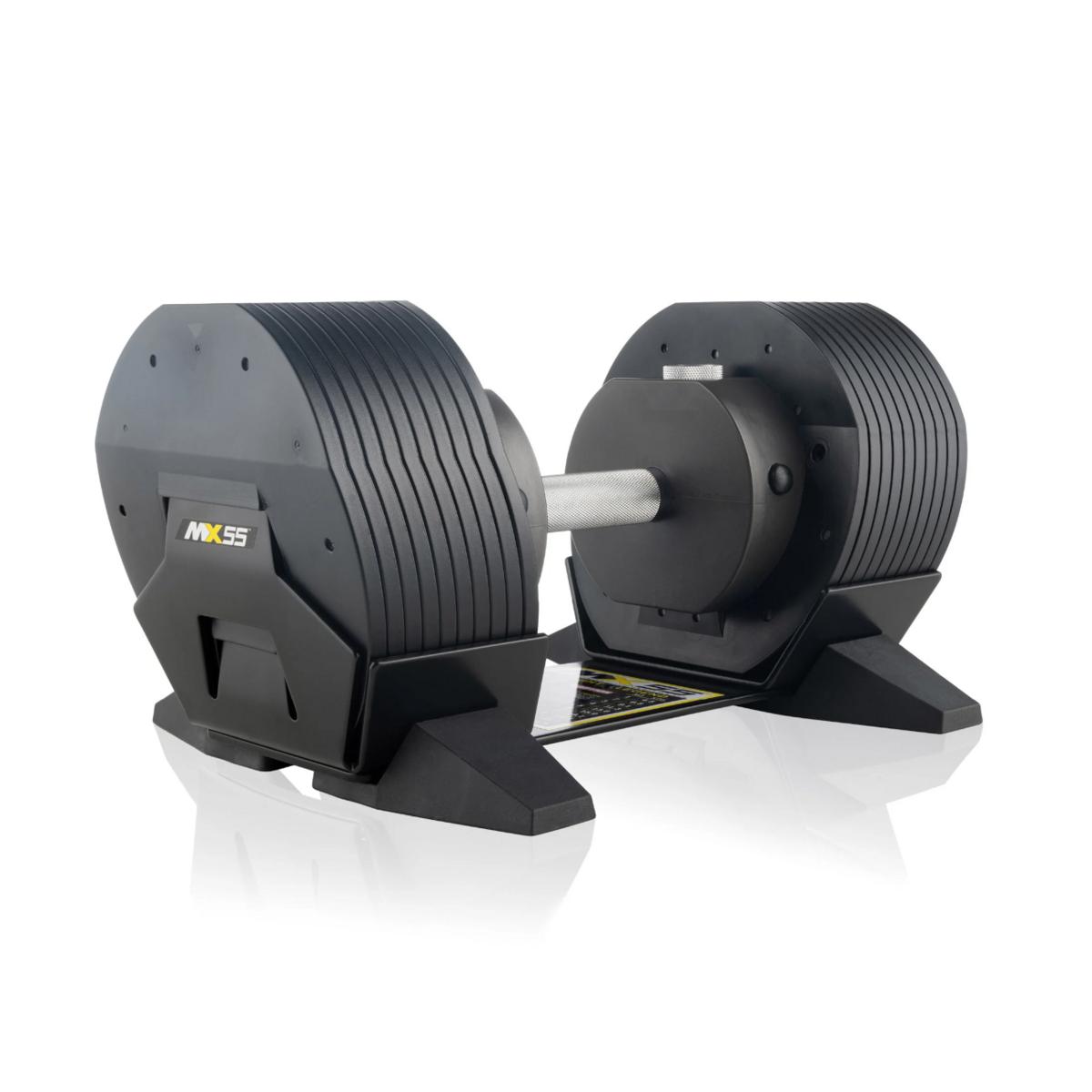 Tunturi MX55 Dumbbell 4.5-24.9 kg justerbar hantel, knurled