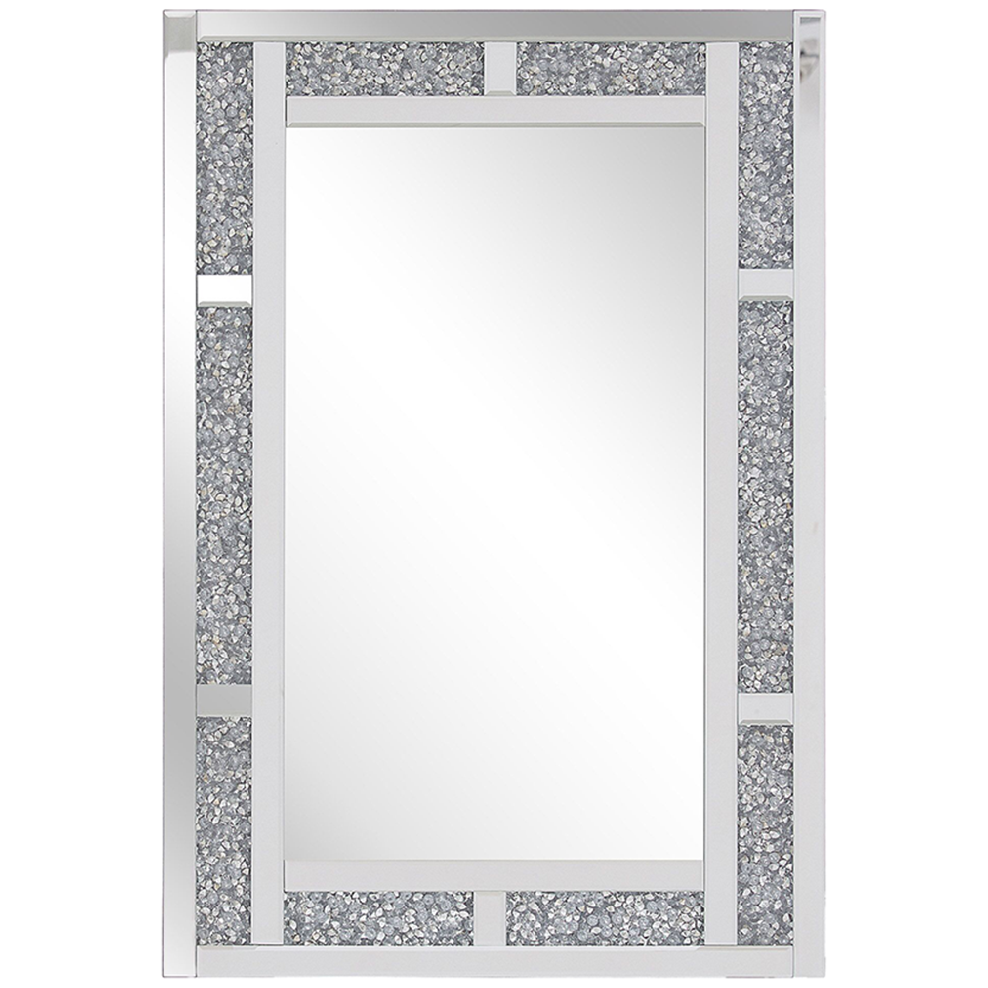 Väggspegel AVRILLE 60 cm 90 cm Silver