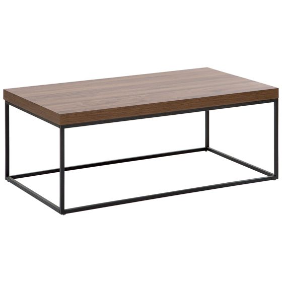 Soffbord DELANO Mörkbrun