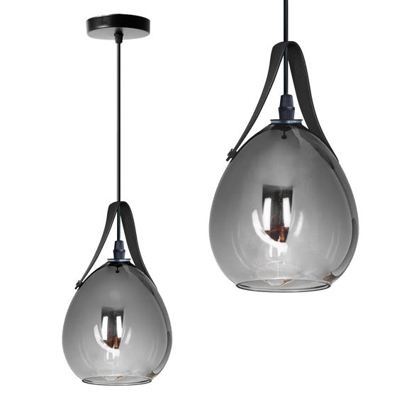 TOOLIGHT hängande taklampa APP1774-1CP Svart 17x15x17cm