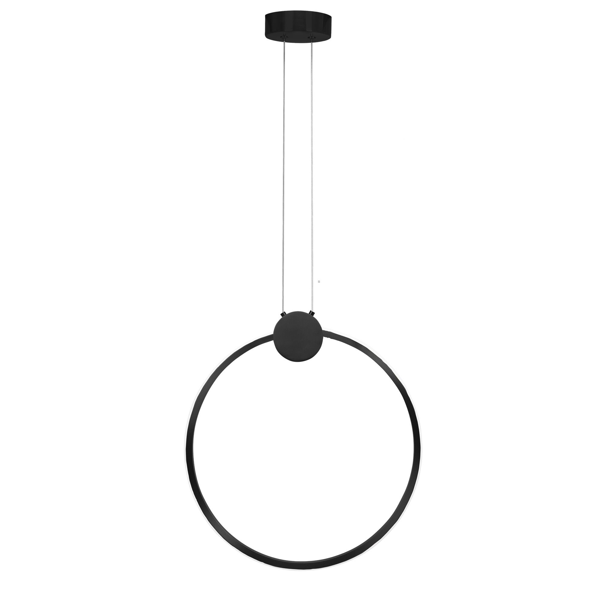 TOOLIGHT hängande taklampa LED APP1398-CP 50CM Svart 51x2,7x53cm