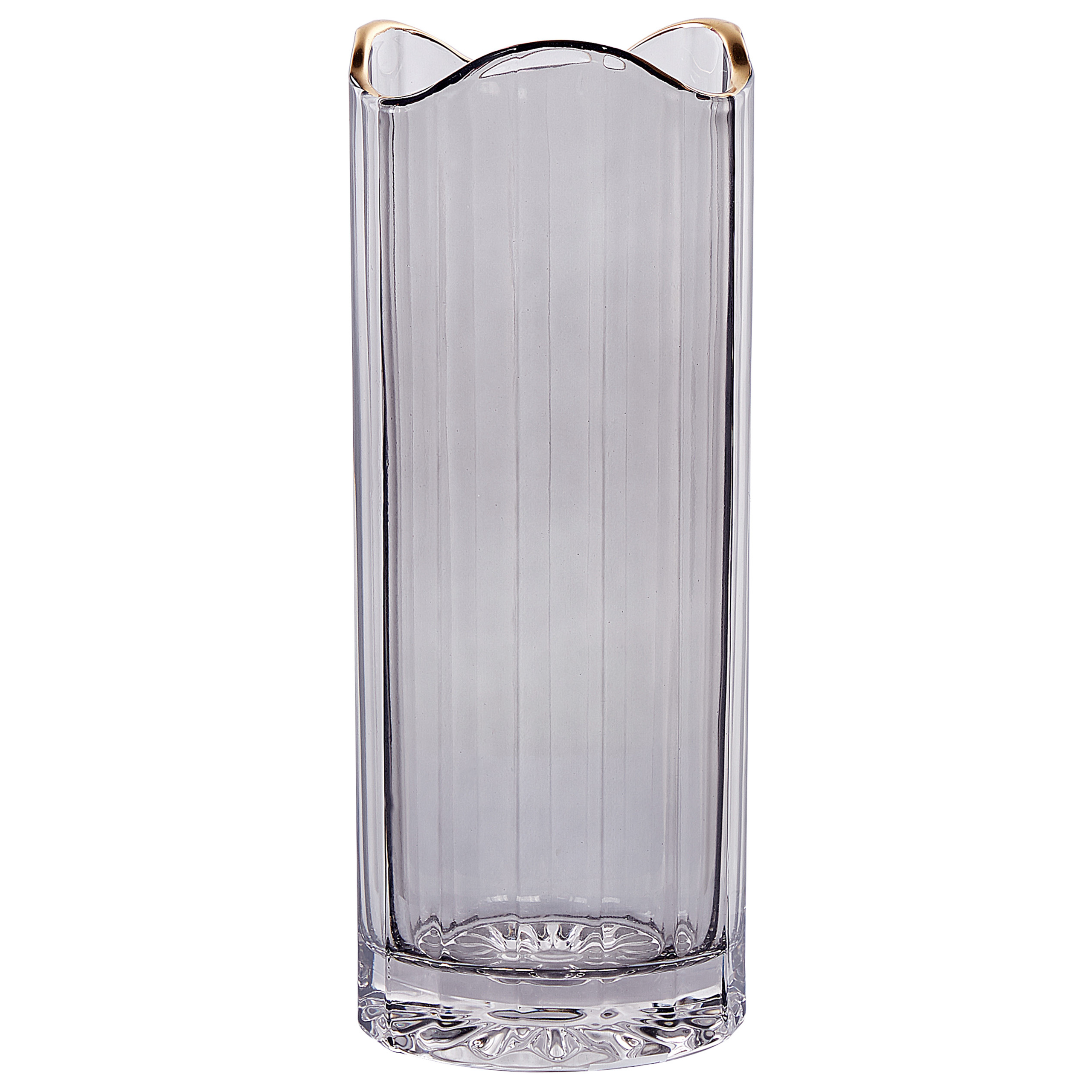 Blomvas PERDIKI 30 cm Glas Grå