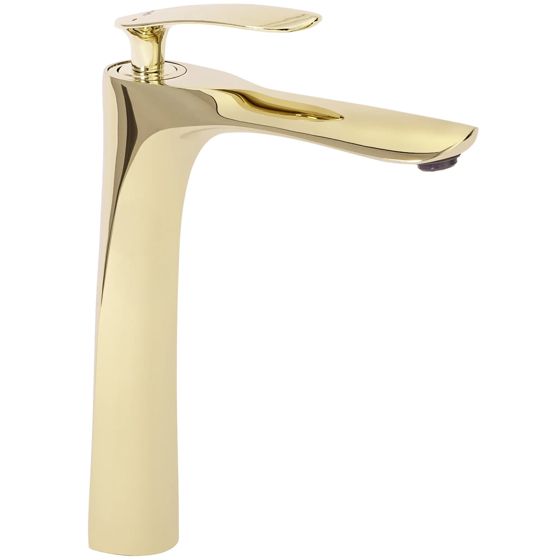 REA Tvättställsblandare ORBIT Hög Guld, 19x4,5x29cm