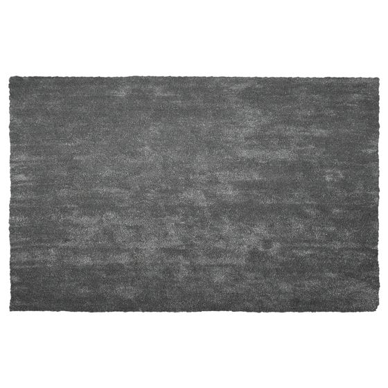 Matta med lång lugg DEMRE Mörkgrå 200 x 300 cm