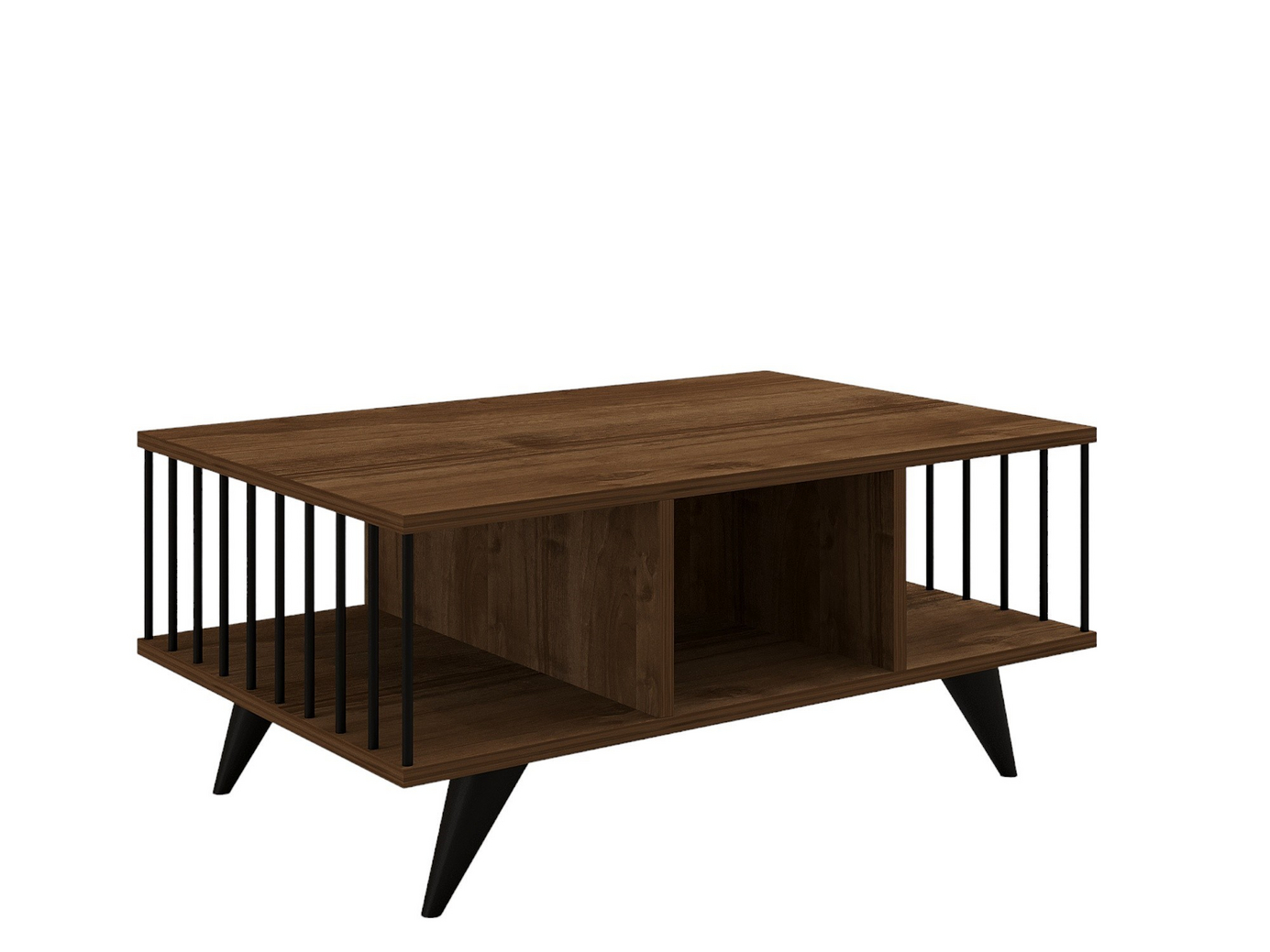 Norda Design Modernt soffbord, 90 x 60 x 40 cm | 100% melaminbelagd spånskiva, 18 mm tjock | Stilfullt och hållbart